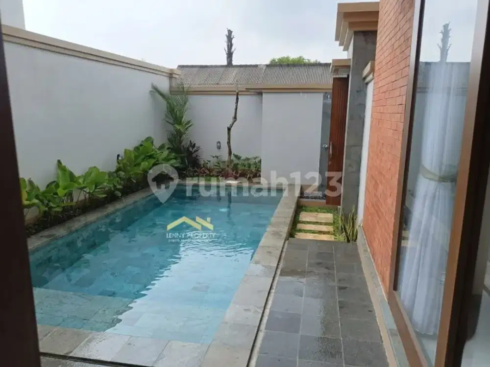 Three Bedroomsm Modern Minimalist Villa On Westside Sanur
