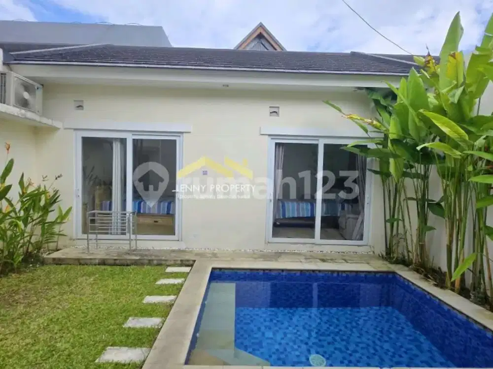 Beachside 2-Bedrooms Minimalist Villa For Rent