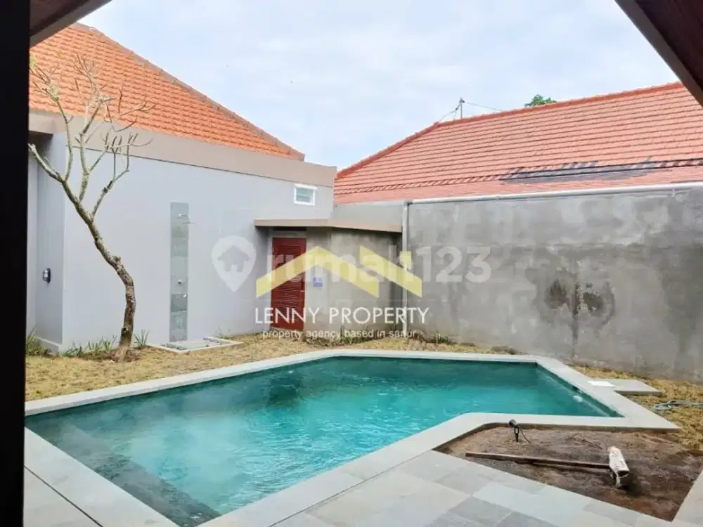 Three Bedrooms Brand New Villa For Lease In Westside Sanur