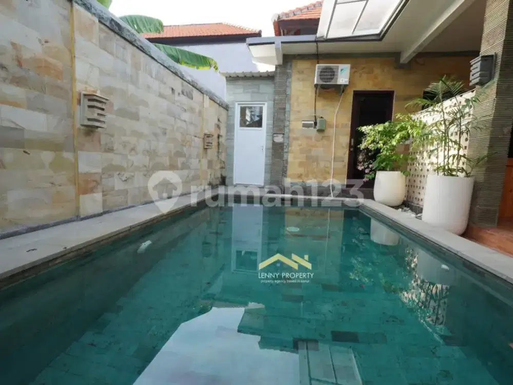 For Rent 2 Bedrooms Villa With Open Living Style In Westside Sanur