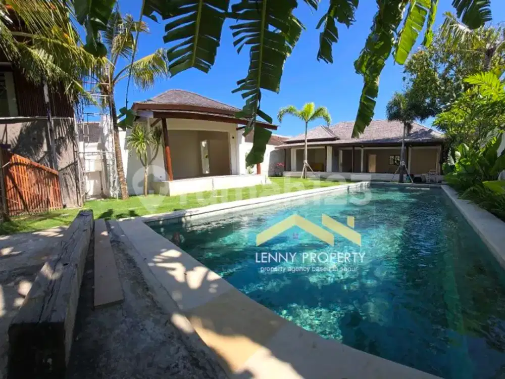 Eexclusive Unfurnished Four Bedrooms Villa For Leasehold On Westside Sanur