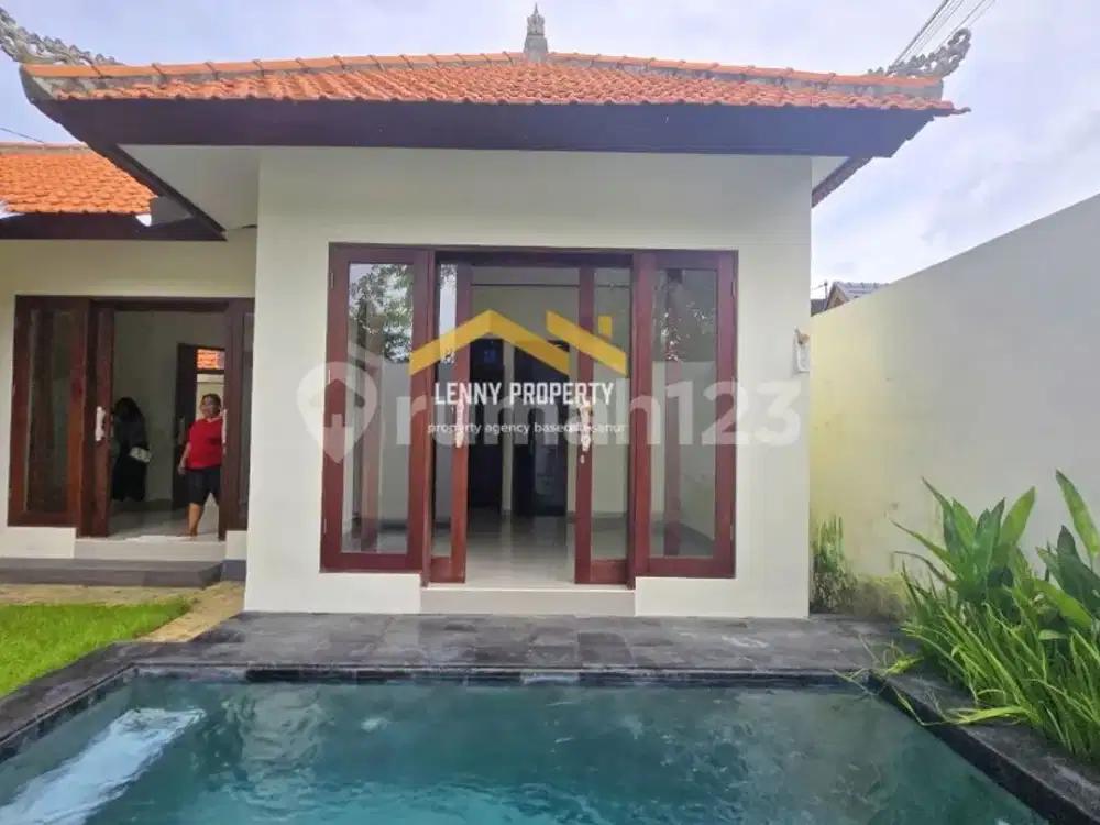 Brand New Unfurnished Two Bedrooms Villa On Beachside Sanur
