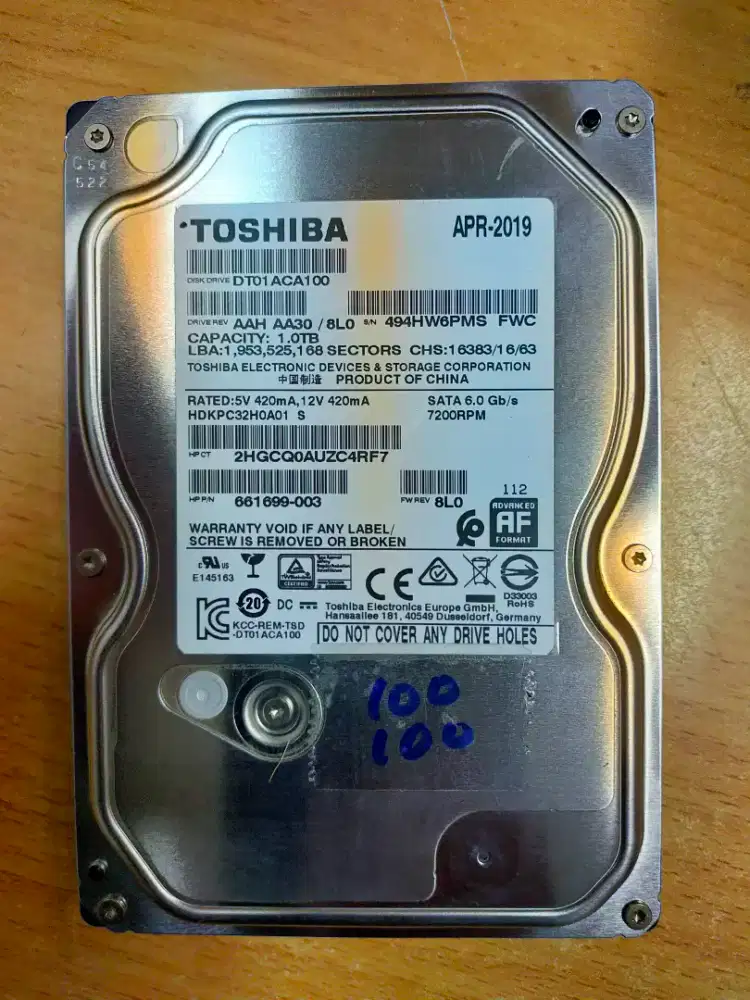 Borongan HDD / Hardisk 3.5 1tb / HDD Hardisk Komputer 1tb / HDD PC 1TB