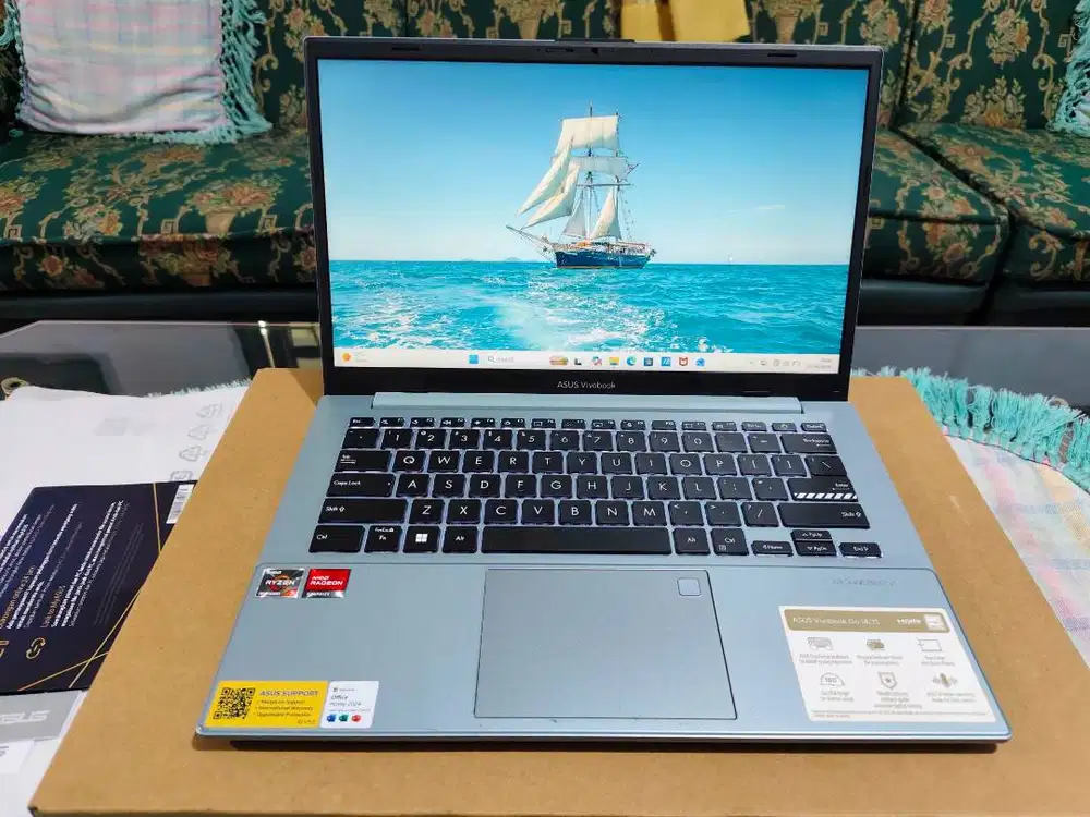 laptop asus vivobook go 14 design mewah ringan buat dbwa2