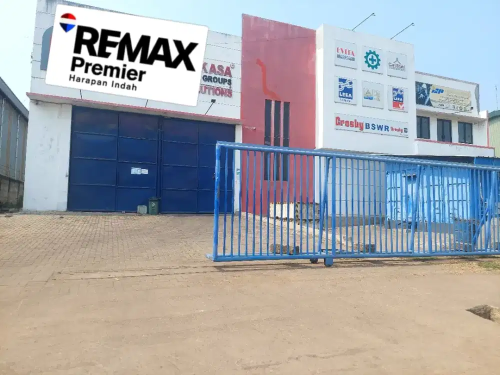 Dijual / Disewakan  Gudang & office 2 lantai dikawasan pergudangan dan industri marunda center