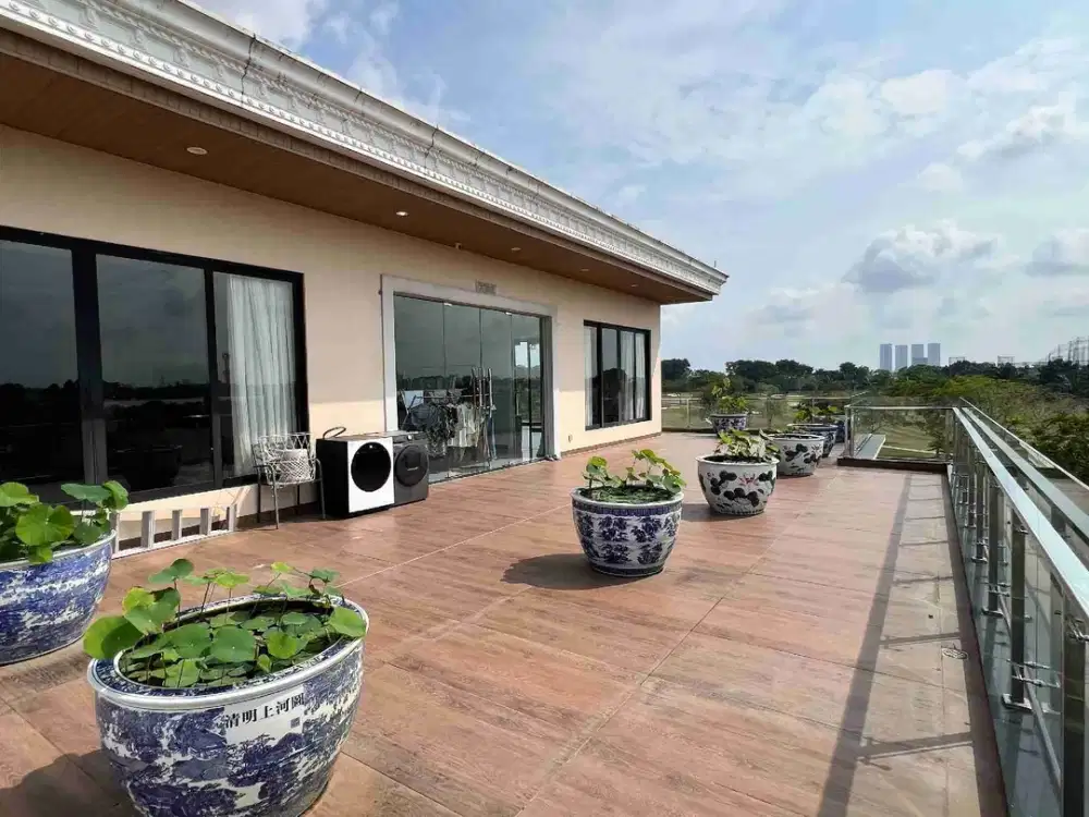 Rumah Mewah di Bukit Indah Sukajadi Posisi View Golf Sukajadi