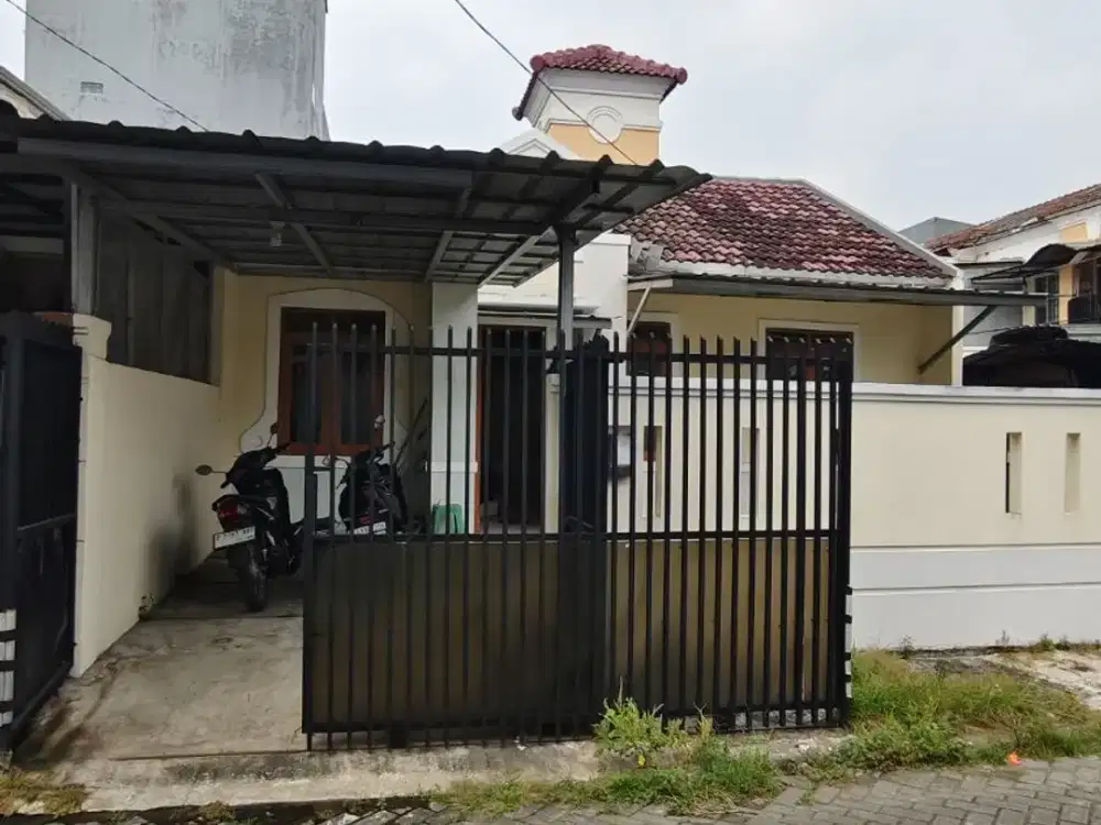 Rumah Hook Siap Huni Dalam Cluster di Poris Indah