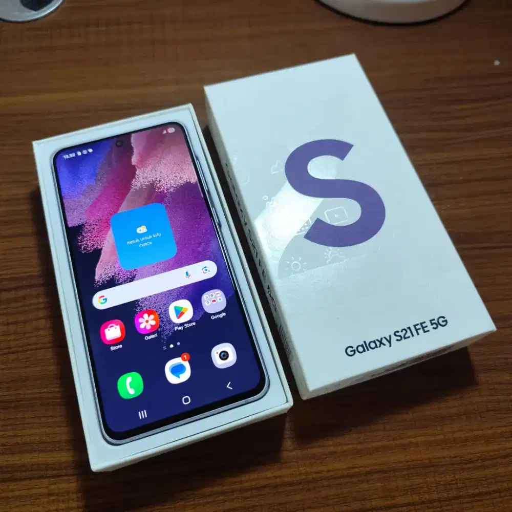 Samsung Galaxy S21 FE 5G 8/128 Lavender - Mulus Fullset Original -`