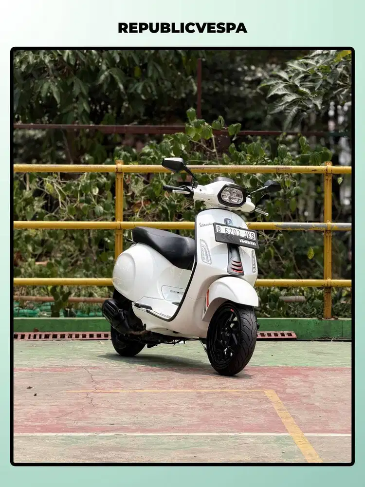TERMURAH VESPA SPRINT S150 IGET ABS FACELIFT NEW MODEL 2024 WHITE