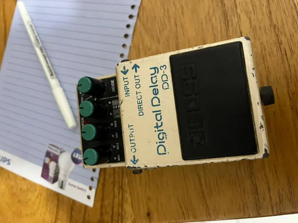 Efek gitar delay boss