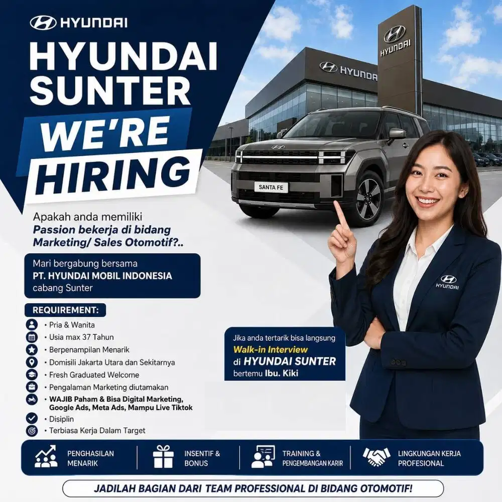 Dibutuhkan Sales Consultant