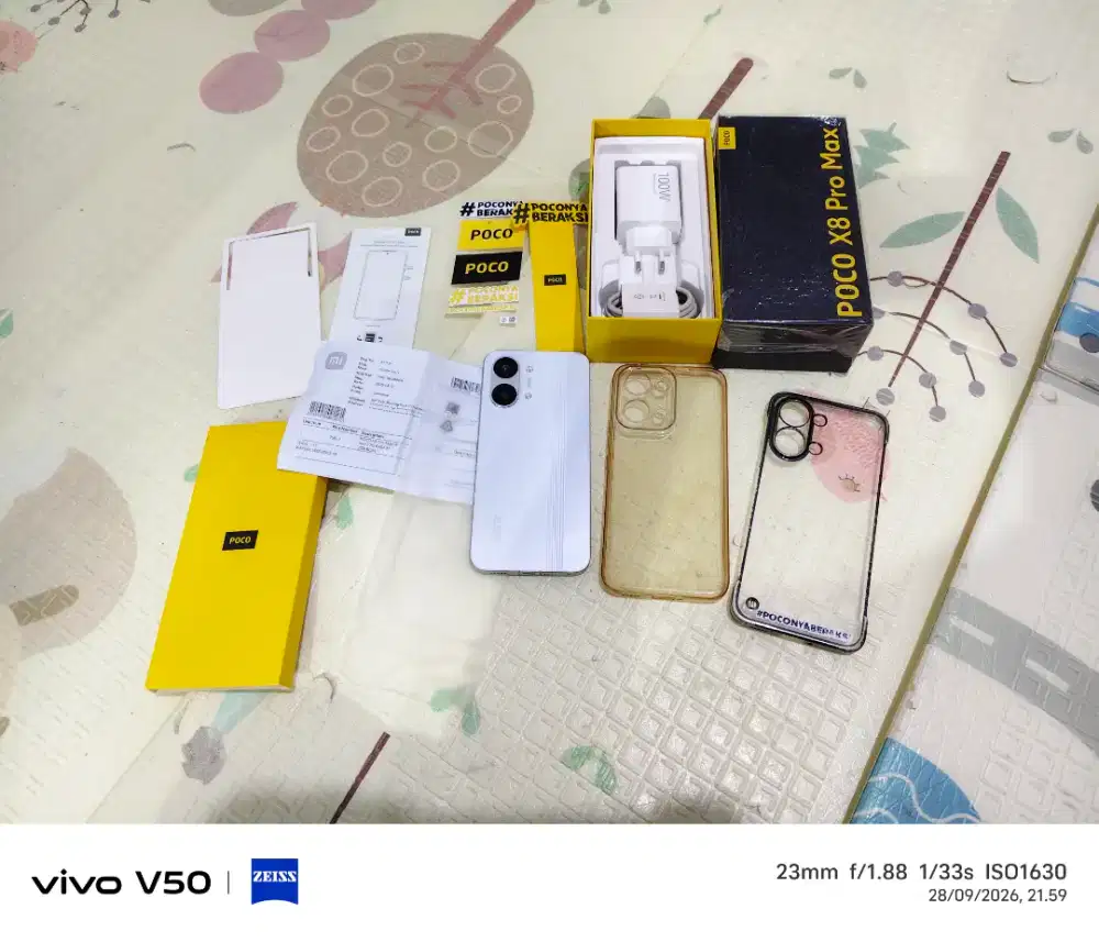 Poco X8 pro max 12/512 GB fullset original garansi 2027