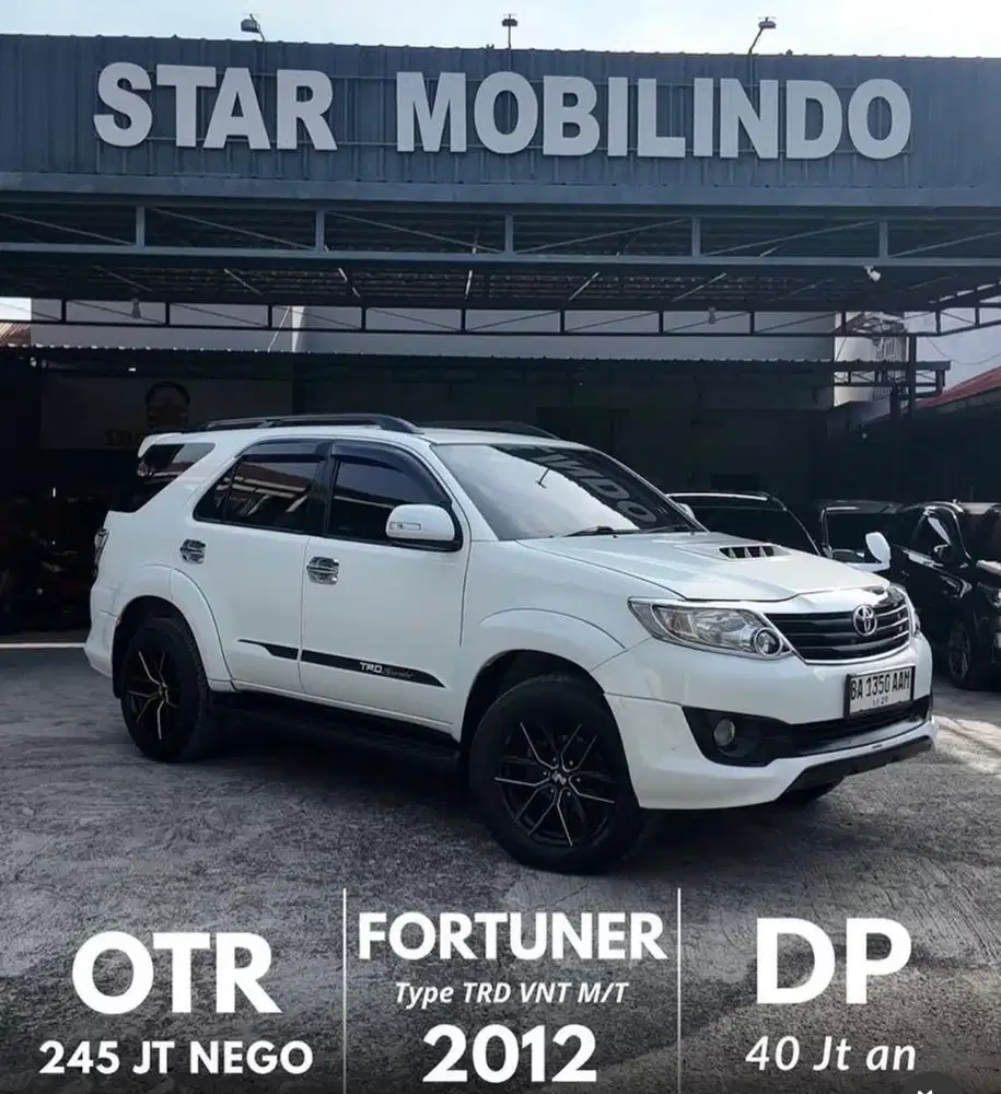 Fortuner TRD VNT Manual 2012 Akhir