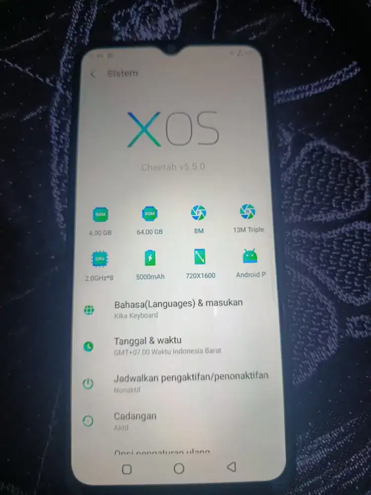 Dijual Handphone Infinix Hot8