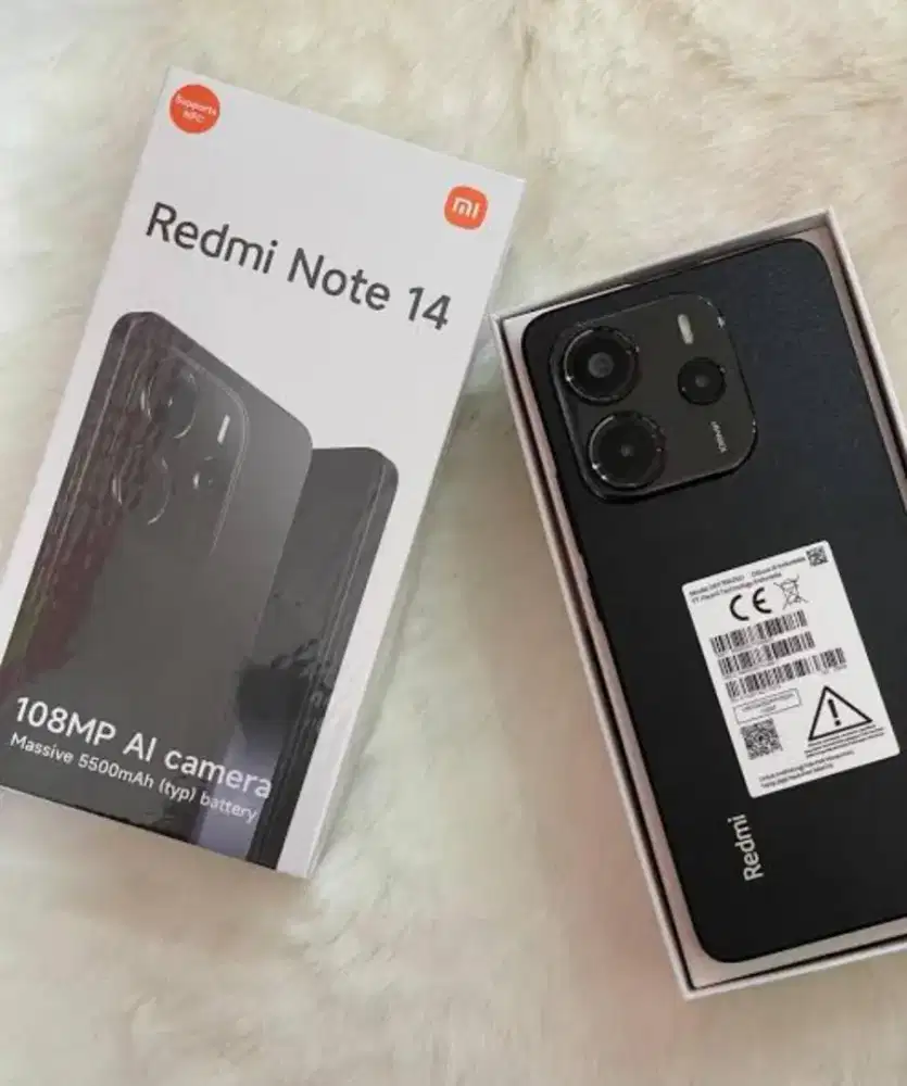 Redmi Note 14 8/256 Gaming Amoled Resmi Indonesia