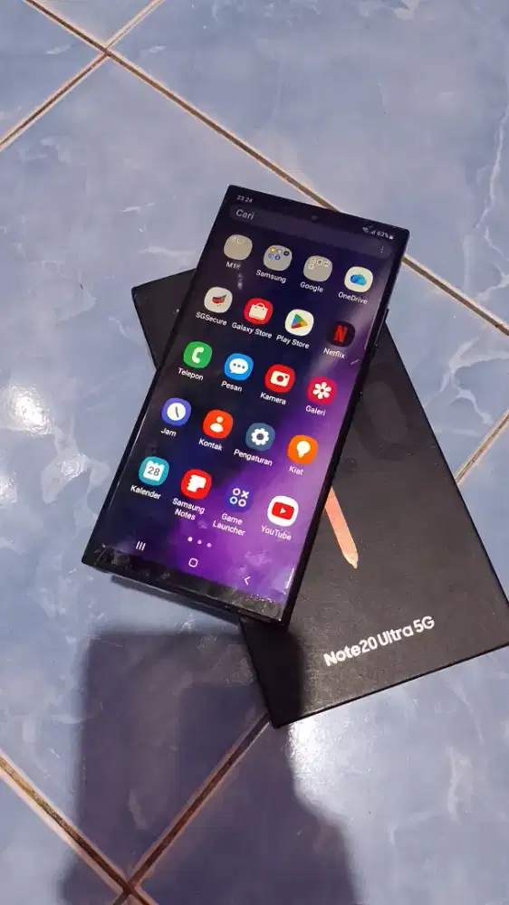 Samsung note 20 ultra sama dus minus kartu kadang2 bisa