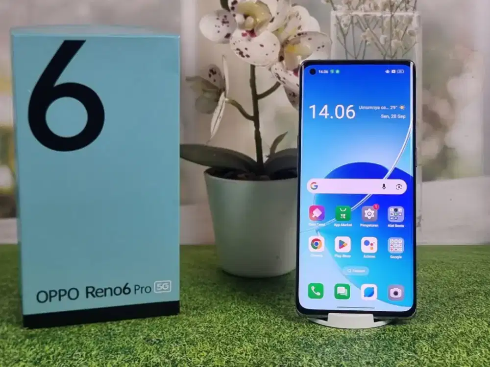 Oppo reno 6 pro 5g resmi indo
Ram 12+12/256gb