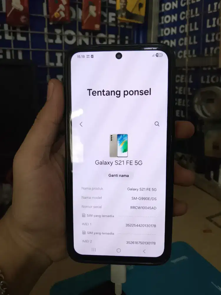 Samsung s21 fe 5g 8+8/128