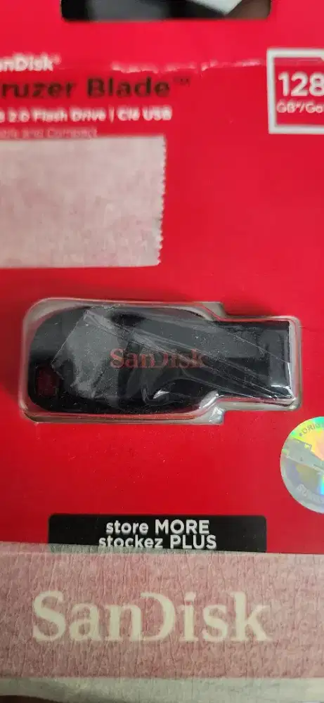 Flashdisk sandisk 128gb new