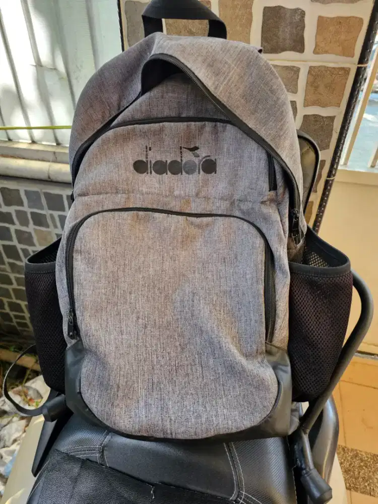 Diadora Tas Ransel Abu-Abu (Backpack Grey)