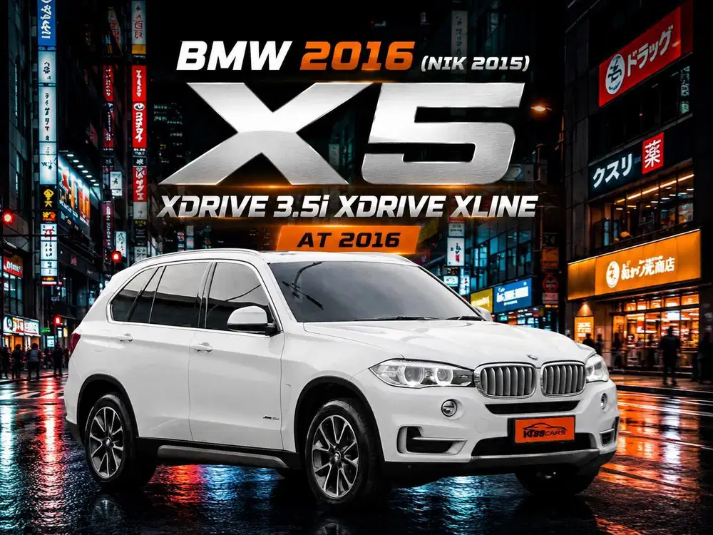 Dp 50Jt bergaransi BMW X5 XLine XDrive 3.5i 2016