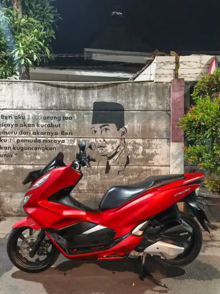 HONDA PCX 150 CBS 2019 PAJAK HIDUP PANJANG, WARNA MERAH