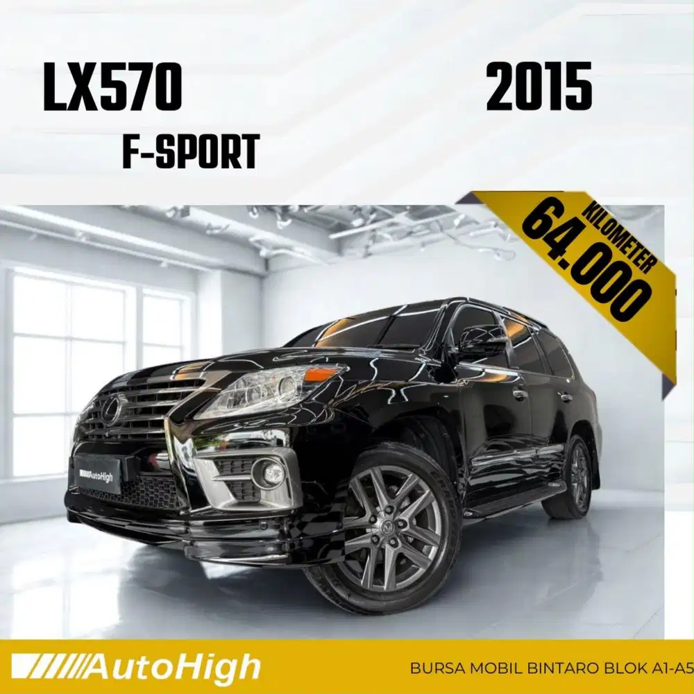 DP10% [Km64.000] Lexus LX570 F-Sport 2015 / LX 570 Reg 2016 #AUTOHIGH