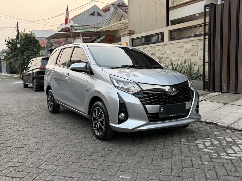 Full Ori! Toyota Calya 1.2 G Matic Facelift Tahun 2023 / 2022 Silver