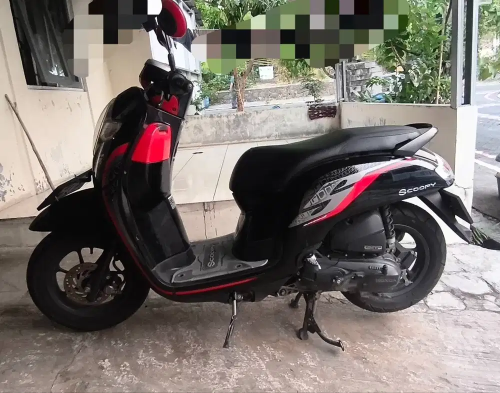 Honda Scoopy Hitam Sporty 2020