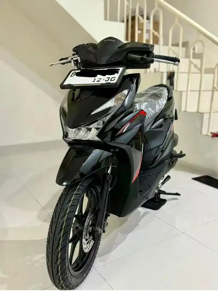 KM 10 PERAK‼️ Honda Beat CBS ALARM TH 2025 Pemakaian 2026 HITAM GLOSSY