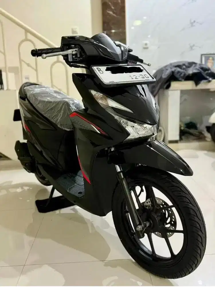 KM 10 PERAK‼️ Honda Beat CBS ALARM TH 2025 Pemakaian 2026 HITAM GLOSSY