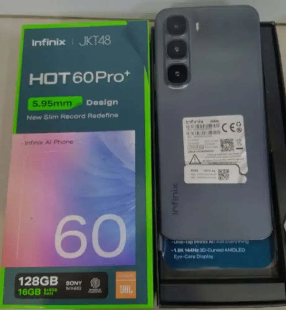 Infinix hot 60pro+ Ram 8/128