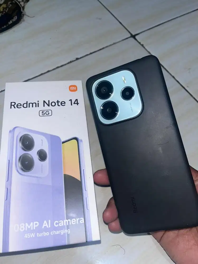 Xiomi redmi note 14 5G ram 12/512GB