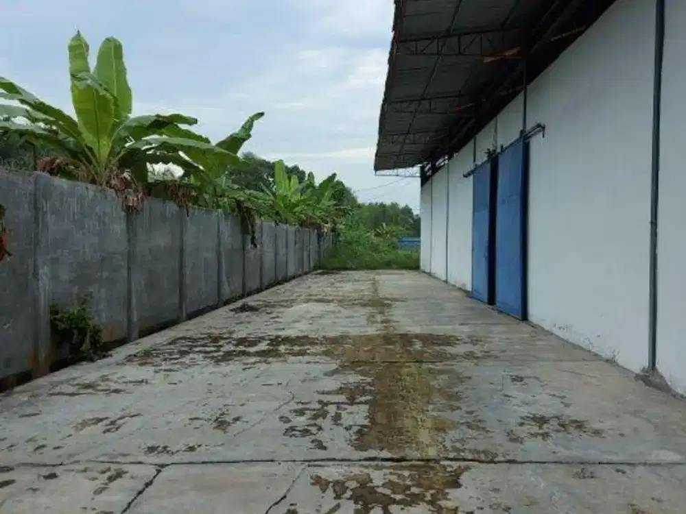Dijual Gudang Dan Lahan Di Hamparan Perak Klumpang Deli Serdang