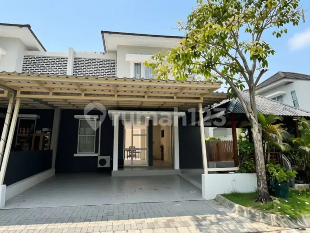 Rumah Konsep Villa Full Perabot Dekat Tenayan