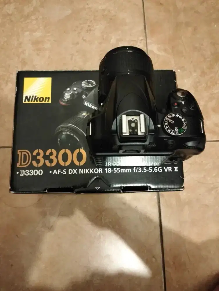 NIKON D3300 KIT 18-55MM LIKENEW FULSETBOX