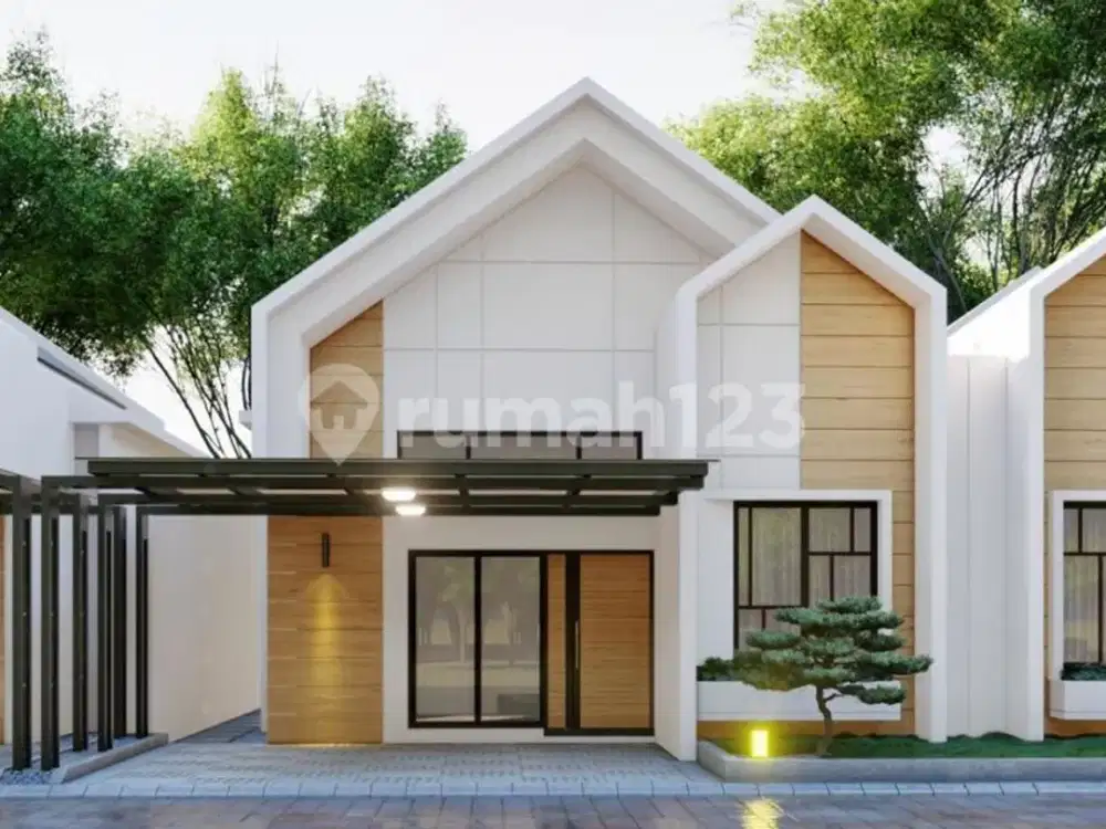 Rumah desaign modern Tengah Kota Dekat Kantor PTPN