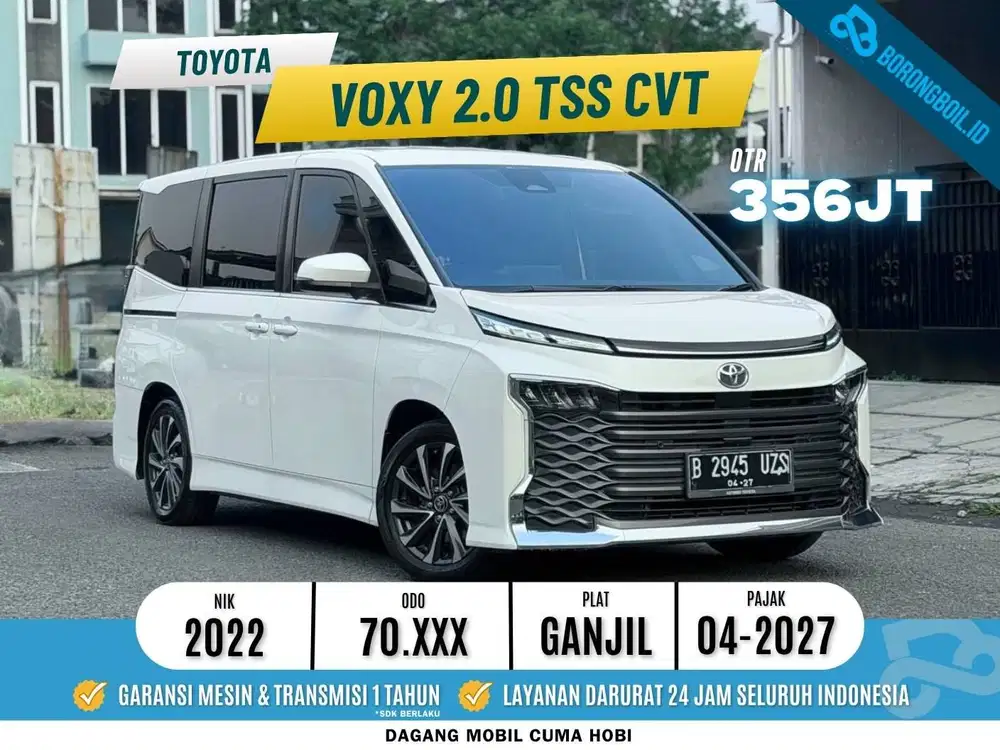 Toyota Voxy 2.0 TSS CVT 2022