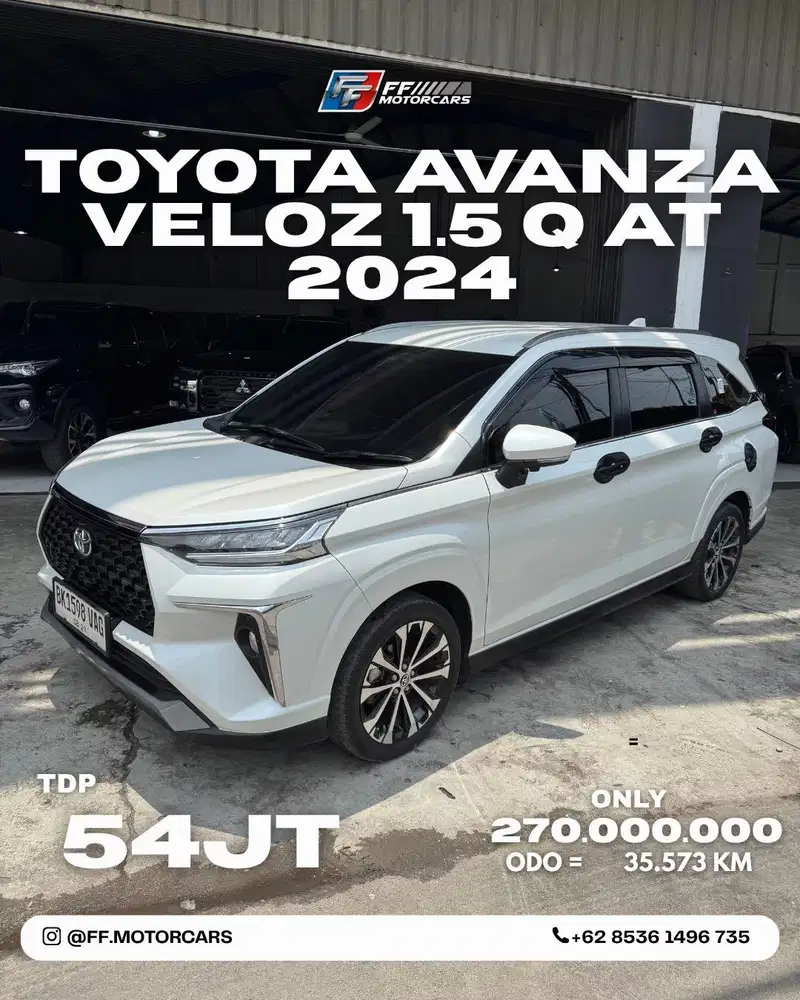 Toyota Avanza Veloz 1.5 Q AT 2024
