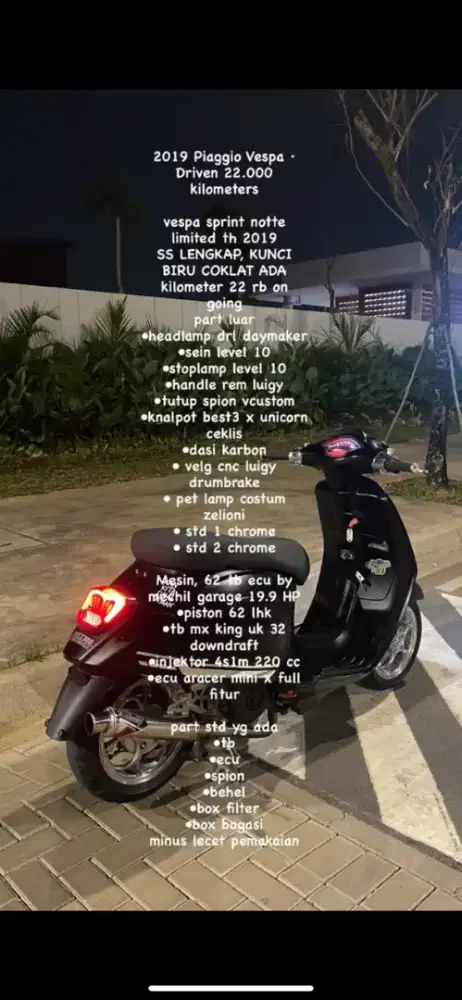 Vespa matic sprint th2019