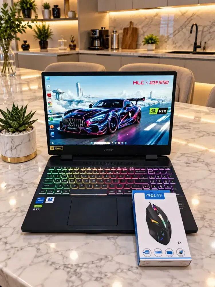 ACER NITRO 5-AN515-58 RGB GEN 12 NVIDIA RTX 3050  [Super Gaming]
