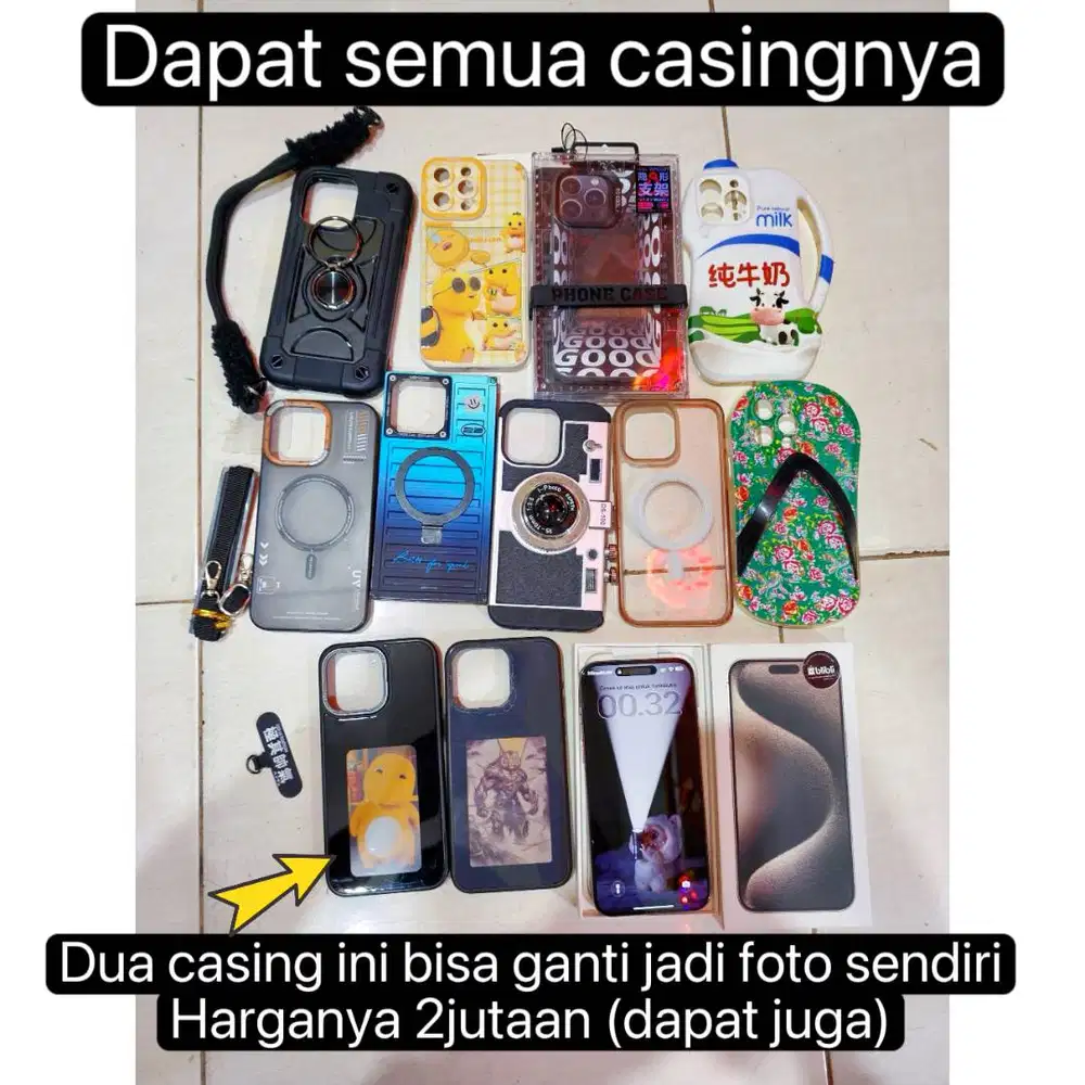 Iphone 15 pro max 1TB IBOX Resmi no minus BH 80% ada dus bekas seken