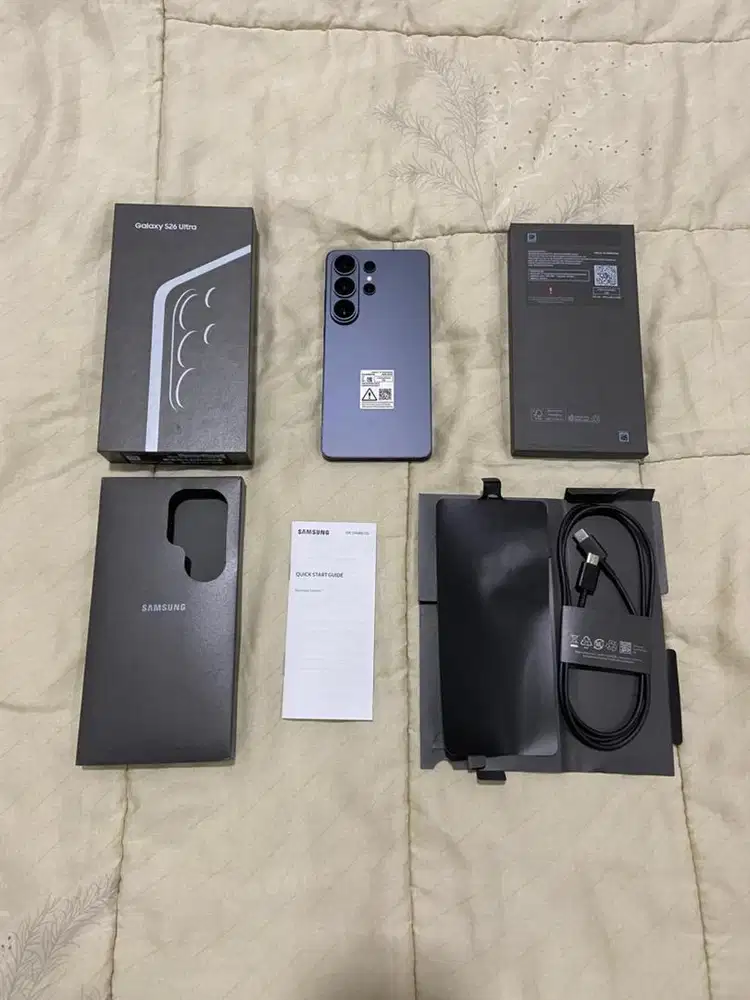 Samsung S26 Ultra 12/256gb SEIN Resmi Garansi on April full original