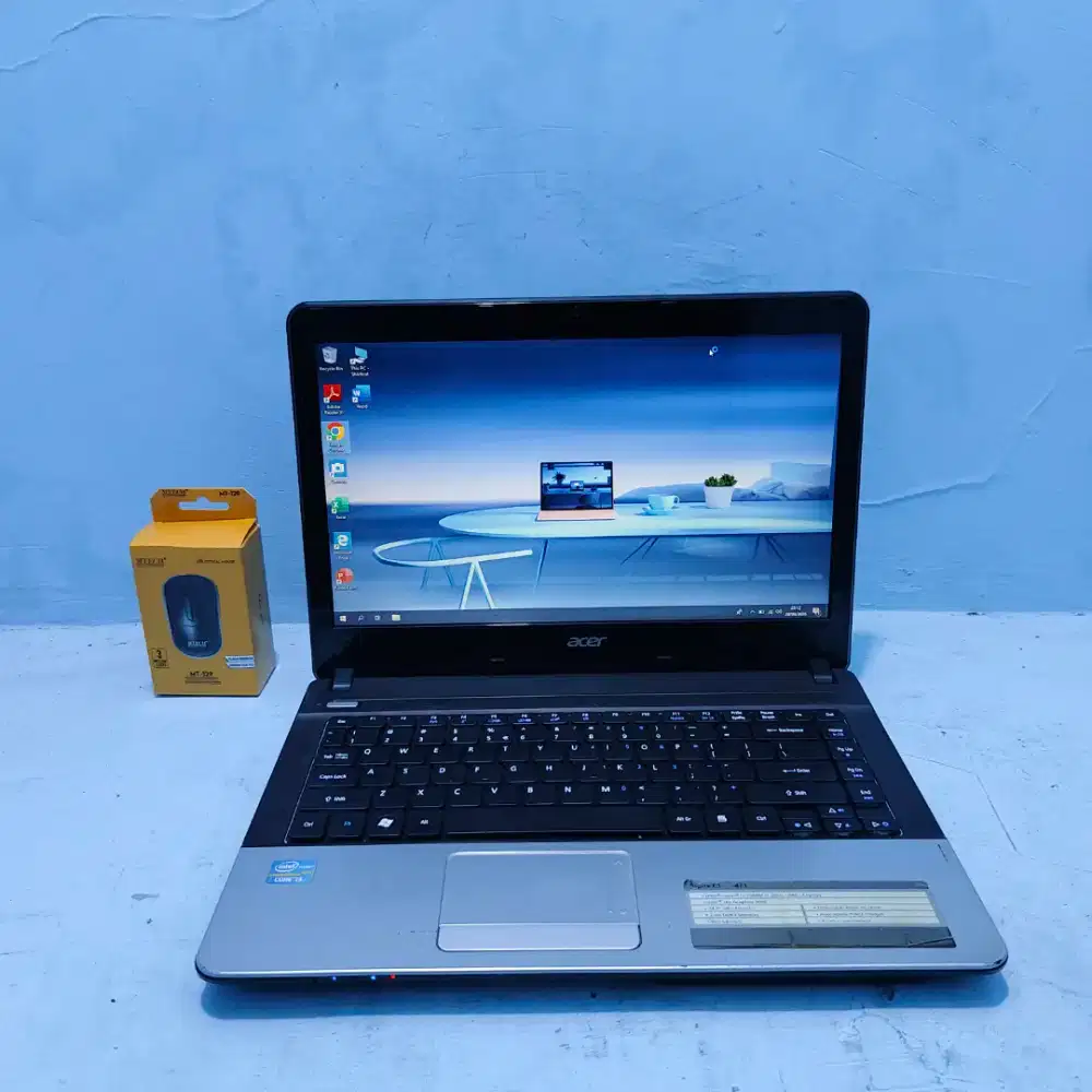 Laptop Acer Aspire Core i3 Ram 8GB bonus Mouse Baru Siap pakai