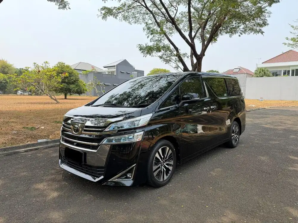 Toyota Vellfire G ATPM 2021 At Hitam