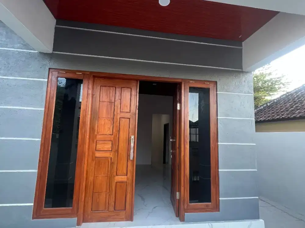 Sewa Min 2 Tahun Rumah Hadap Utara 2 Kamar Kori Nuansa Jimbaran