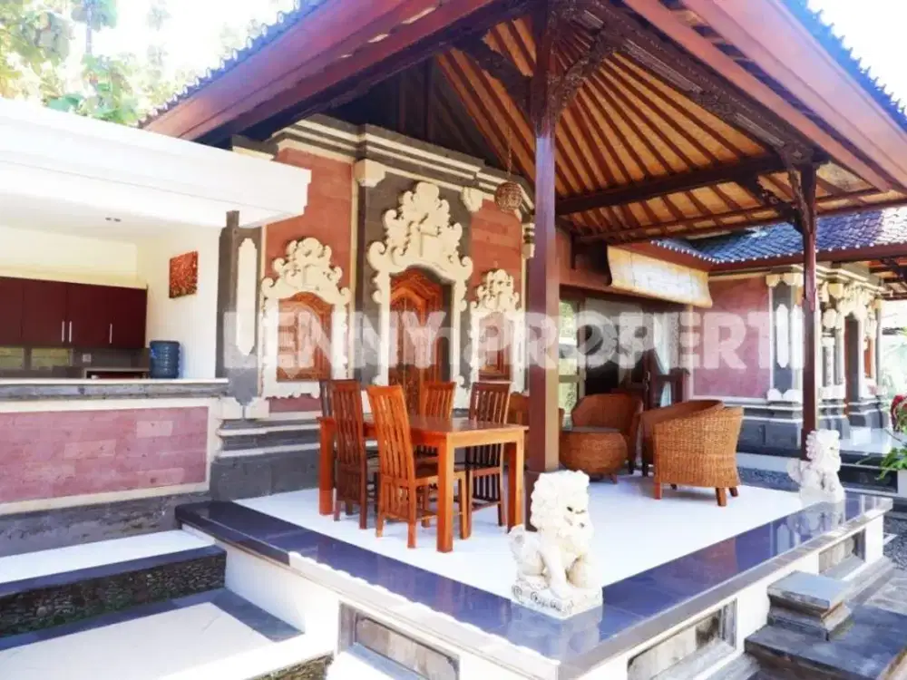 Three Bedrooms Private Villa In Westside Sanur For Monthly And Yearly Rent