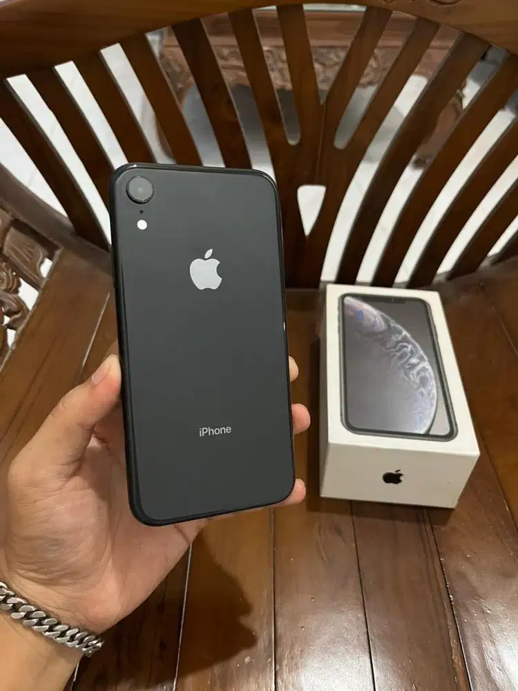 Iphone Xr 64gb Black, Fullset Mulus