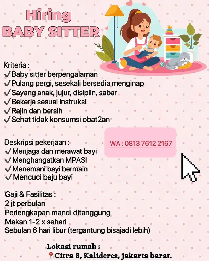 Baby sitter/pengasuh bayi