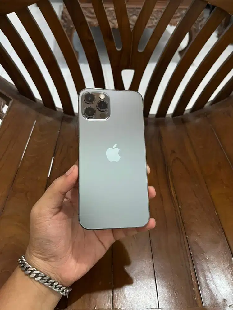 Iphone 12 Pro 256gb Grey, Fullset Mulus